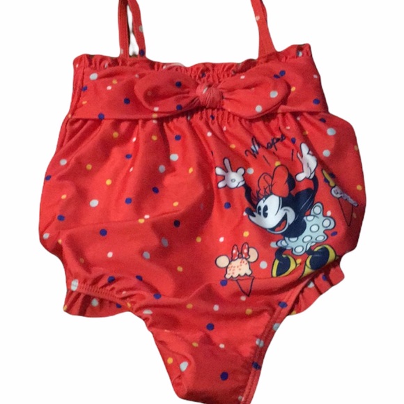 3/$12! Polka Dot Minnie Mouse Bathing Suit - Picture 1 of 6